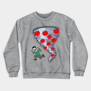 Panic at the Tomato Tornado Crewneck Sweatshirt